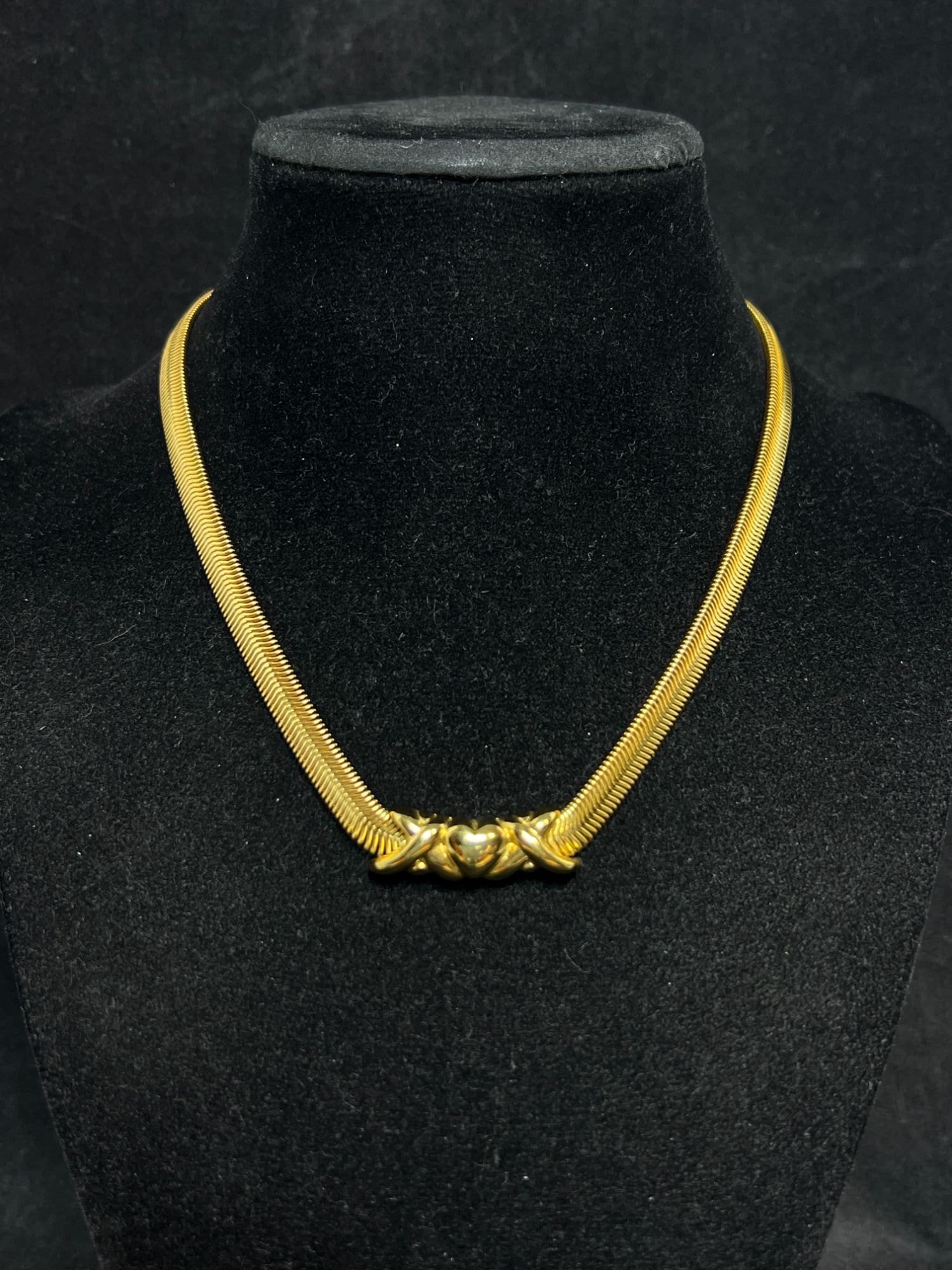 ★手元在庫割引★SCALETTO★Snake Chain Back Tooth Necklace Snake_chain_necklace_SILVER.