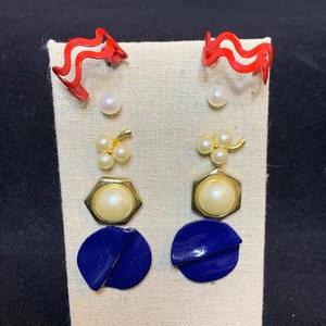 Lot of 5 Pair OF Pierced Earrings (2118)