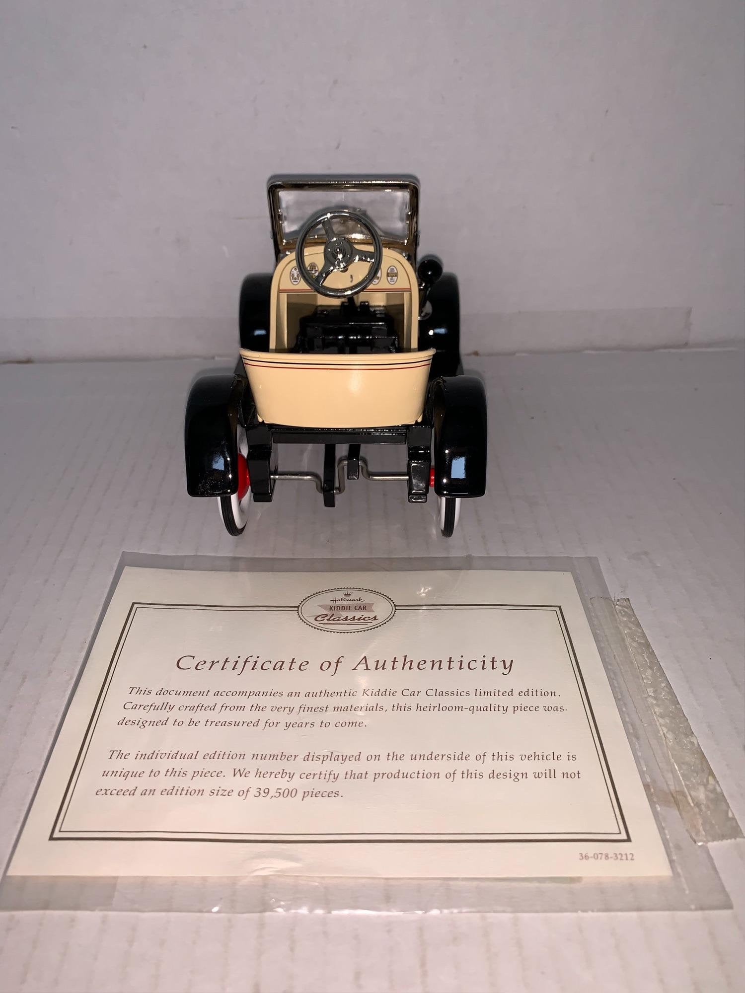Hallmark Kiddie Car Classic 1929 Steelcraft by Murray