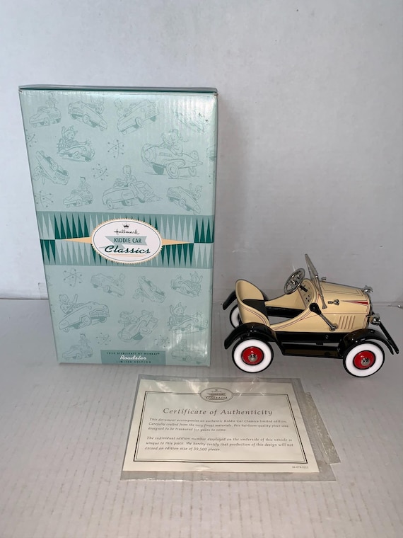 Hallmark Kiddie Car Classic 1929 Steelcraft by Murray Roadster - Etsy