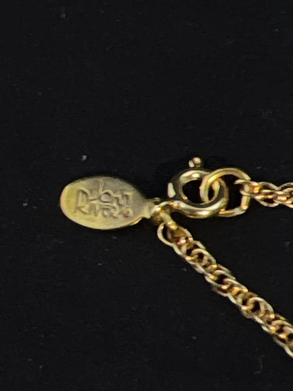 Joan Rivers Classics Gold Tone Rope Chain Necklac… - image 6