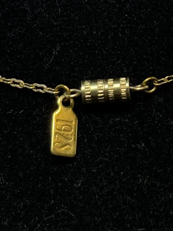 Gold necklace with 1928 tag real gold discount