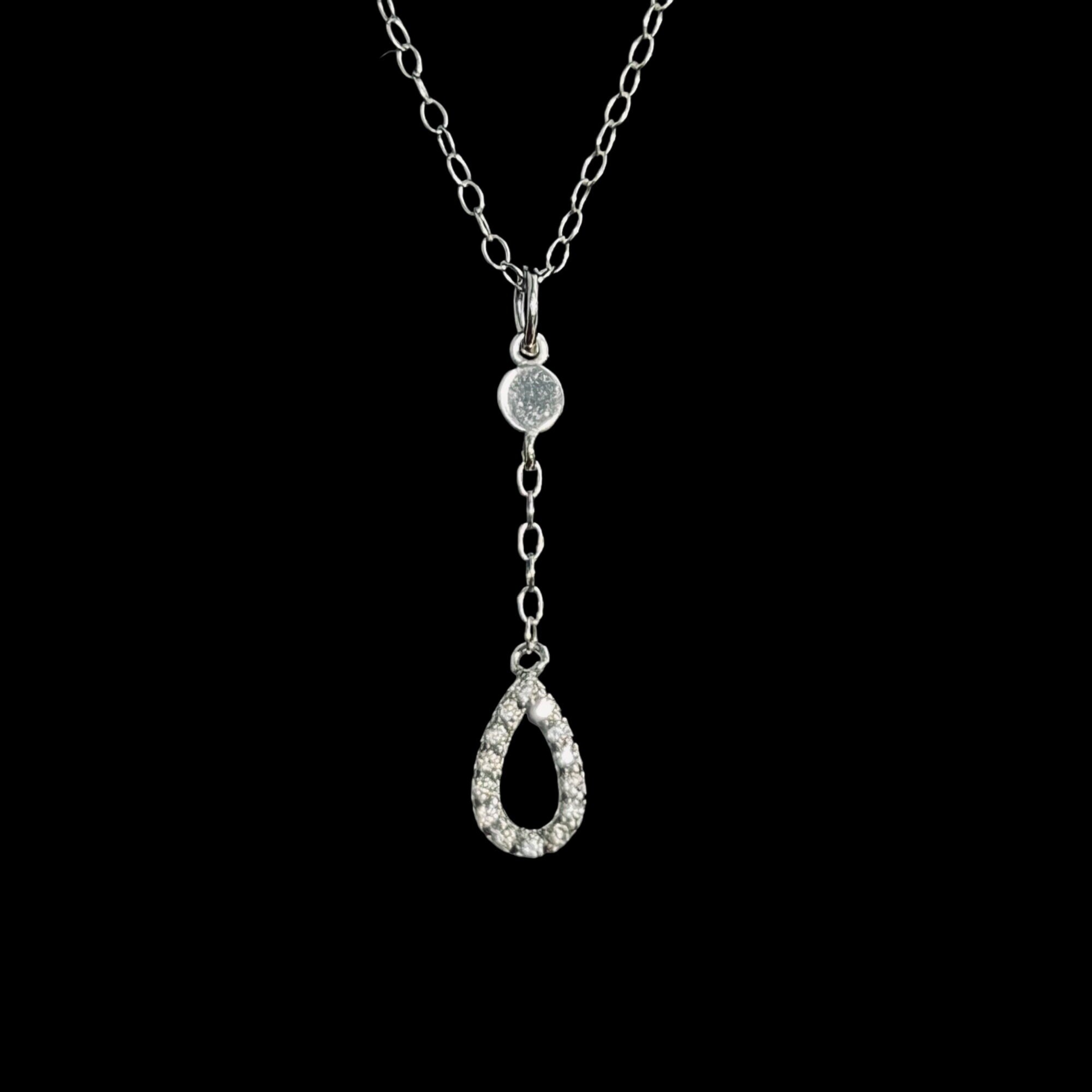 ラブ&ヘイト　ドロップリング　♯13 SV925×CZ Amazon.com: Solid 925 Sterling Silver CZ Cubic Zirconia