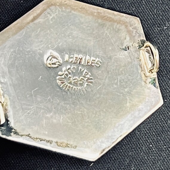 Taxco Mexico M Flores Sterling Silver Cactus #3 P… - image 7