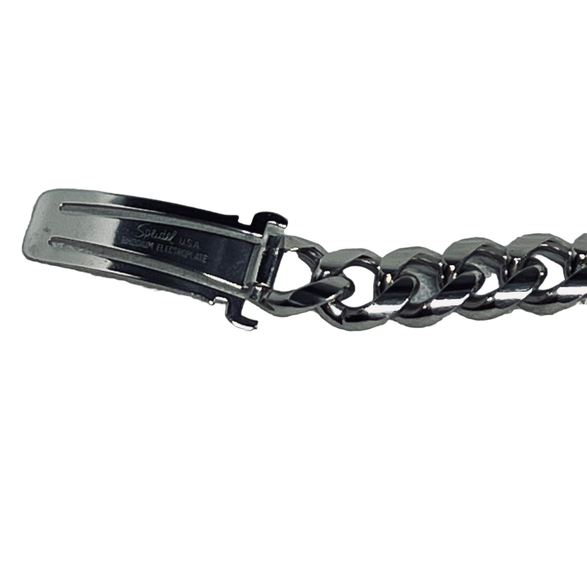 Speidel rhodium electroplated bracelet sale
