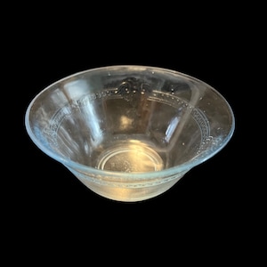 Vintage Fire King Oven Glass Sapphire Blue Bowl