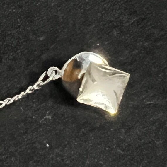 Vintage Anson Sterling Square Tie Tack (2888) - image 2