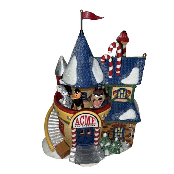 Dept 56 North Pole Village ACME Toy Factory #56729 - Etsy