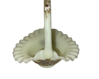 Yellow Custard Glass Fenton 