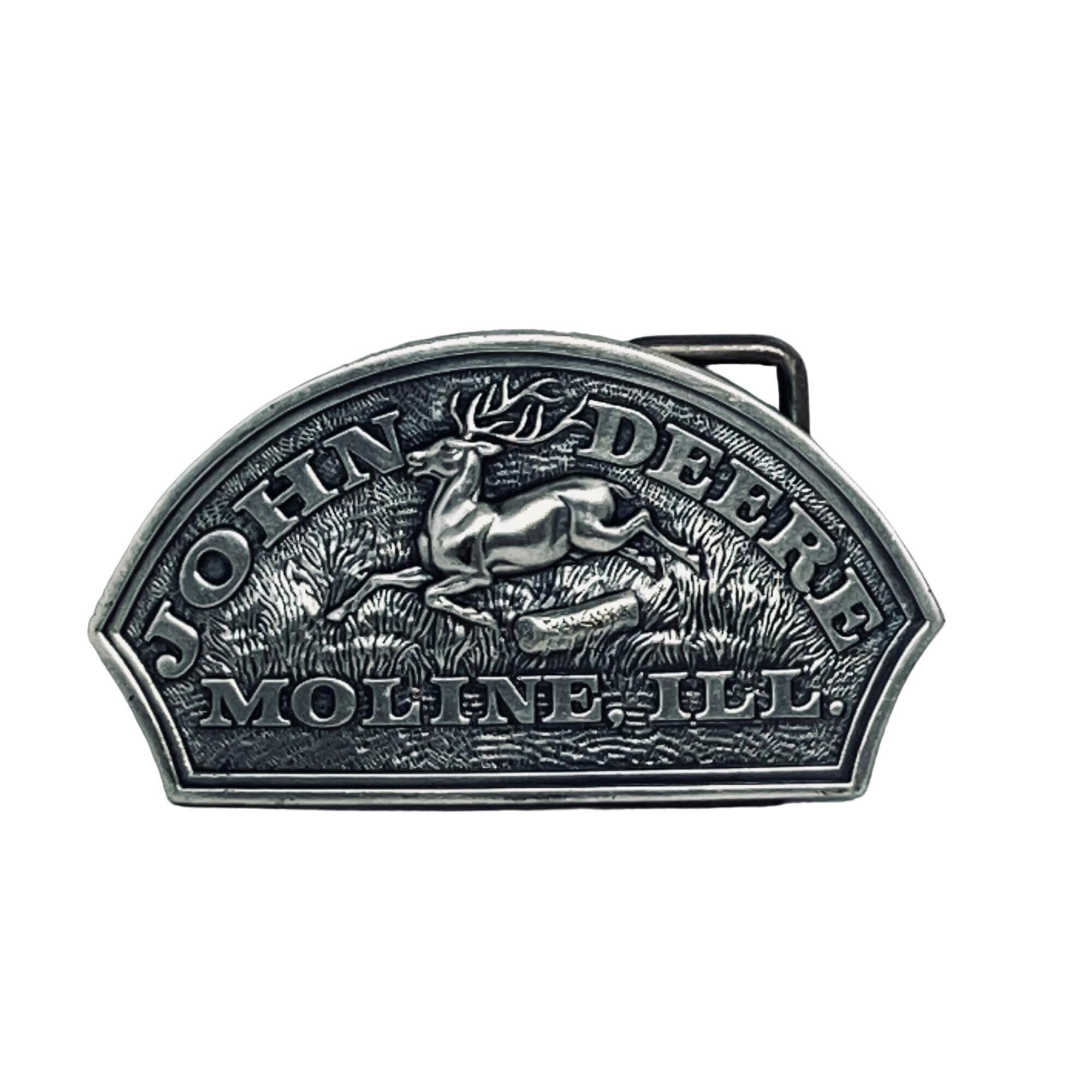 John Deere John Deere Belt Buckle Antique Model D Tractor