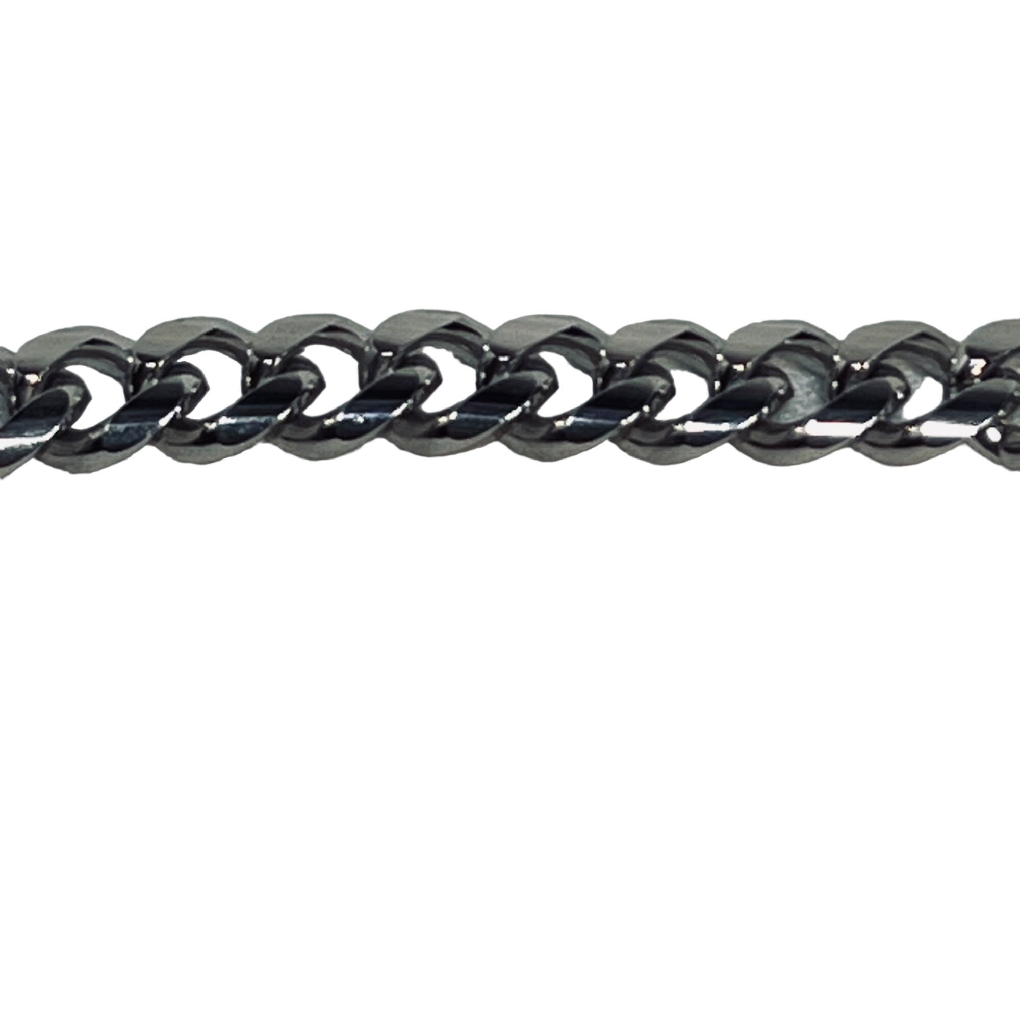 Speidel USA Rhodium Electroplate Chunky Men s Identity Bracelet