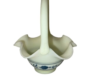 Yellow Custard Glass Fenton 