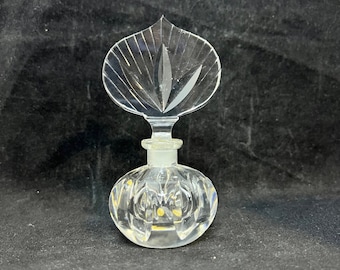 Irving W Rice & Co Cut Crystal Parfümflasche Made In West Germany