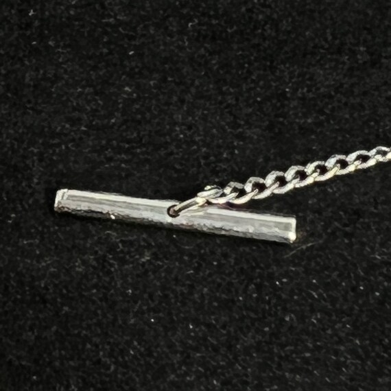 Vintage Anson Sterling Square Tie Tack (2888) - image 3