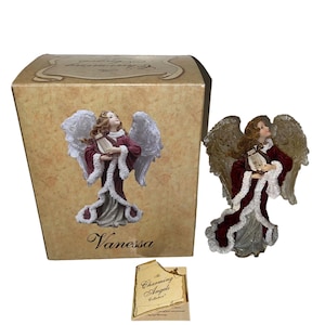 The Charming Angels Collection From Boyds Vanessa Harmony of the Holidays #28257