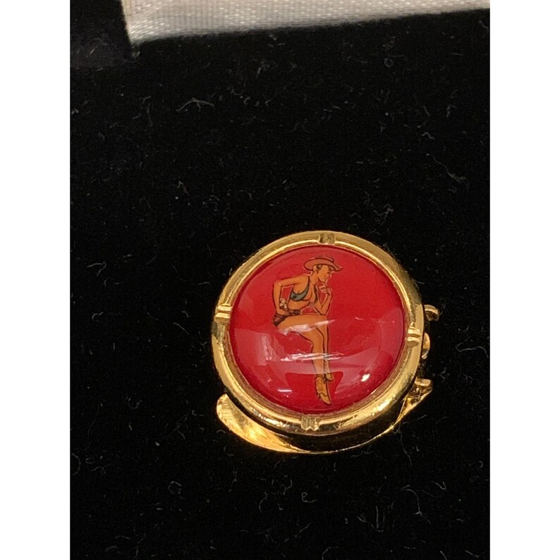 Vintage Cuffton Inc Gold Tone Sexy Cowgirl Cuff Button Covers (1171) - Etsy