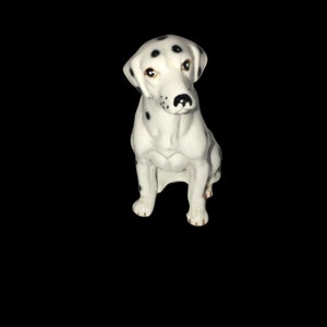 Vintage Porcelain Dalmatian Figurine 3 1/4”