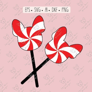 Französische Bulldogge Peppermint Cake Pops, Lollipop, Weihnachten, Basteln, Urlaub, Hund, Clipart, Cricut, svg,eps ai,dxf,png,sofort download