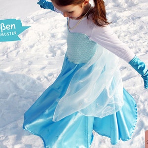 Kostüm "Prinzessin" (Upcycling-Nähanleitung für alle Größen ohne Schnittmuster) DEUTSCH