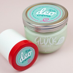 Deocreme &quot;Lieblingsrezept&quot; (Rezept & Druckvorlage) DEUTSCH
