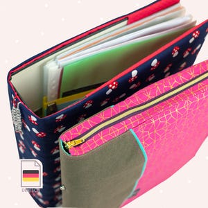 Schnittmuster Ordnertasche "Orelie"