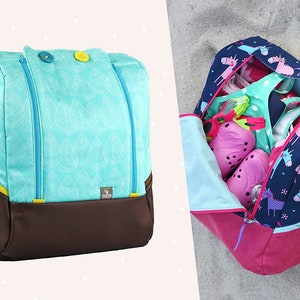 Rucksack "MidiKlapPack" (Nähanleitung und Schnittmuster) DEUTSCH