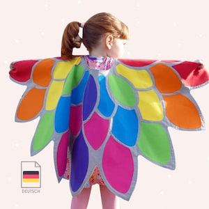 Schnittmuster Eulenkostüm mit Umhang und Maske