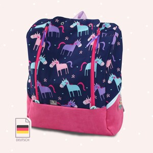 Schnittmuster Rucksack "MidiKlapPack"
