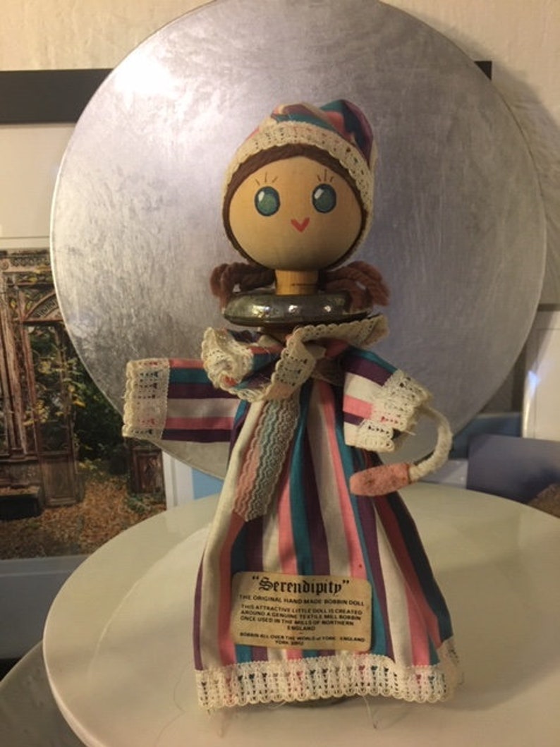 Lovely Vintage Bobbin Doll  Rare image 0