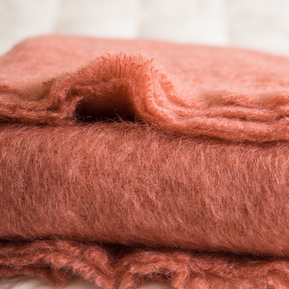 Mohair Throw Blanket 100 Angora Cozy Large Wool Blanket Etsy Canada