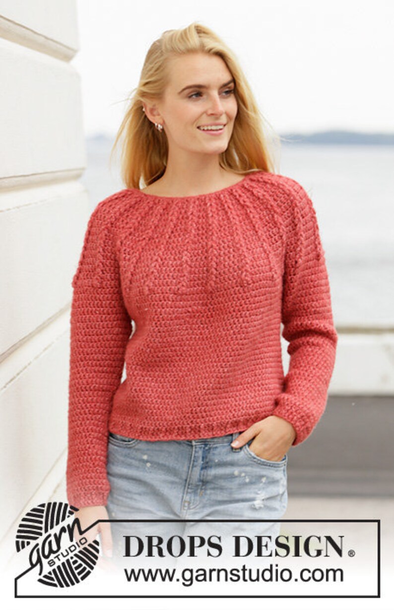 Drops Air Yarn Color 23 Coral Reef Baby Alpaca Wool Blend Etsy Canada
