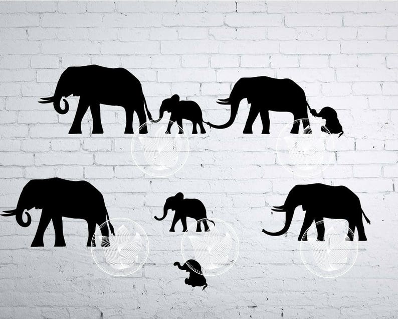 Free Free 80 Elephant Family Svg SVG PNG EPS DXF File