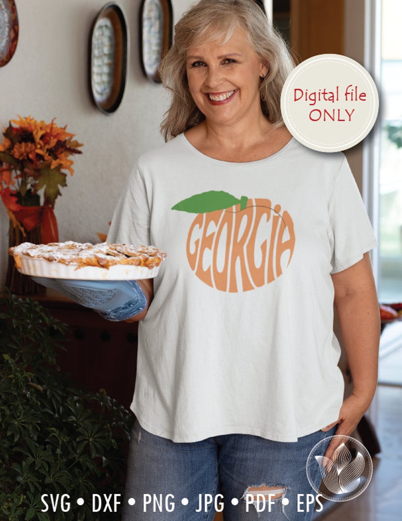Download T Shirt Overlay Georgia In Peach Shape Word Art Svg Dxf Eps Png Jpg Typography Cut File The Peach State Clip Art Art Collectibles Deshpandefoundationindia Org