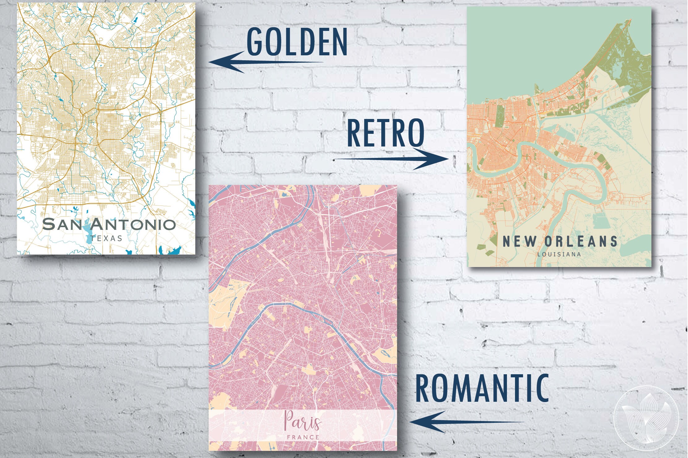 I will make a Custom Digital city map jpg Illustration to | Etsy