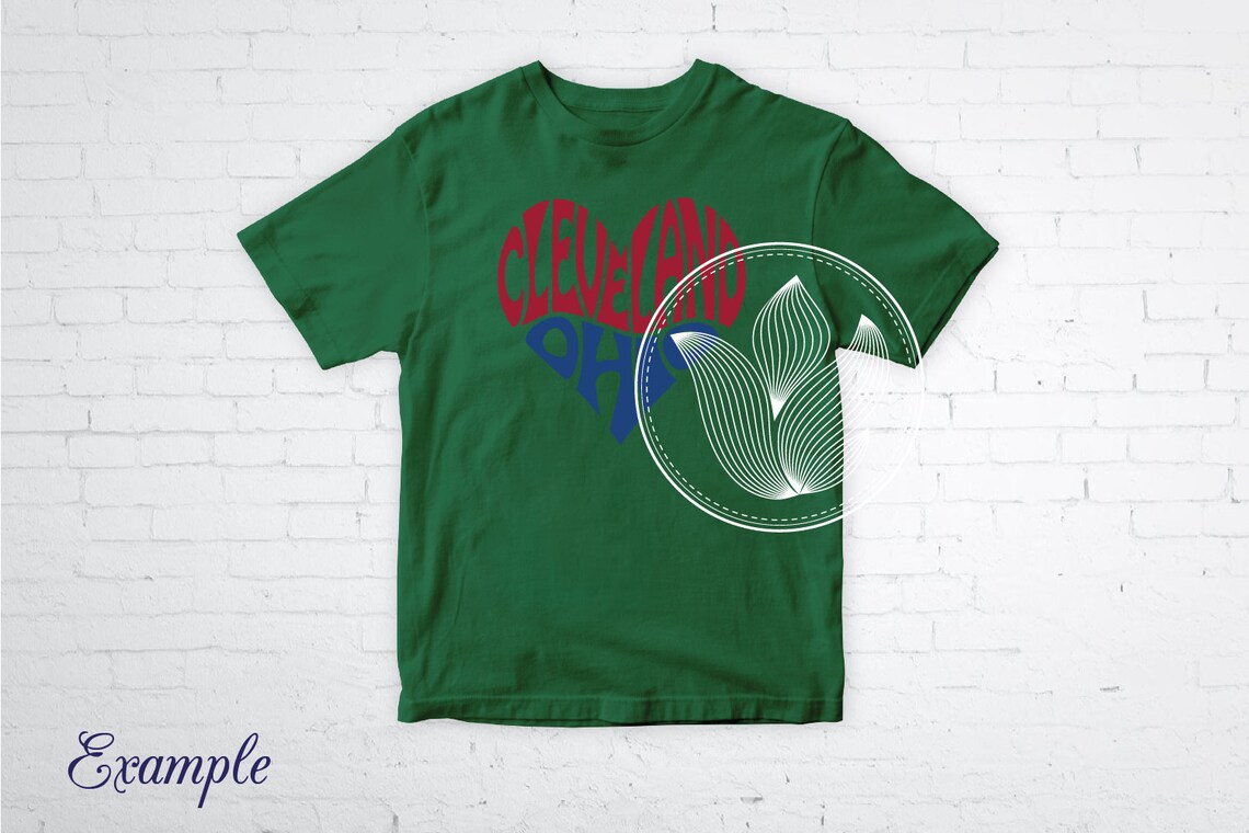 Cleveland Ohio Word Art Cleveland Ohio Svg Dxf Eps Png Jpg Etsy
