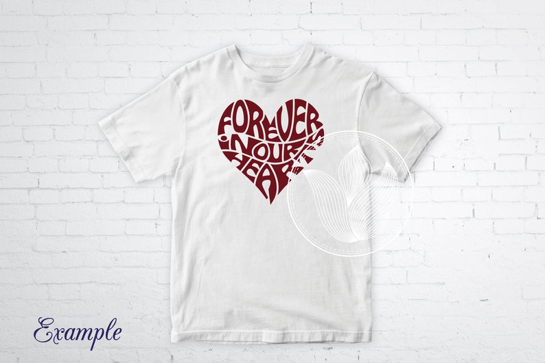 Download Forever In Our Hearts Word Art Memorial Heart Cut File Word In Heart Shape Lost Loss Svg Dxf Eps Png Jpg Clip Art Art Collectibles