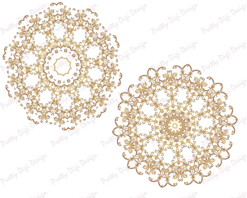 Download Wedding Mandala clipart Mandala Vector Mandala PNG Card | Etsy