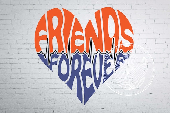Friends Forever Forget You Never quote. Black and white hand drawn  Friendship day lettering logo phrase. - Stock Image - Everypixel