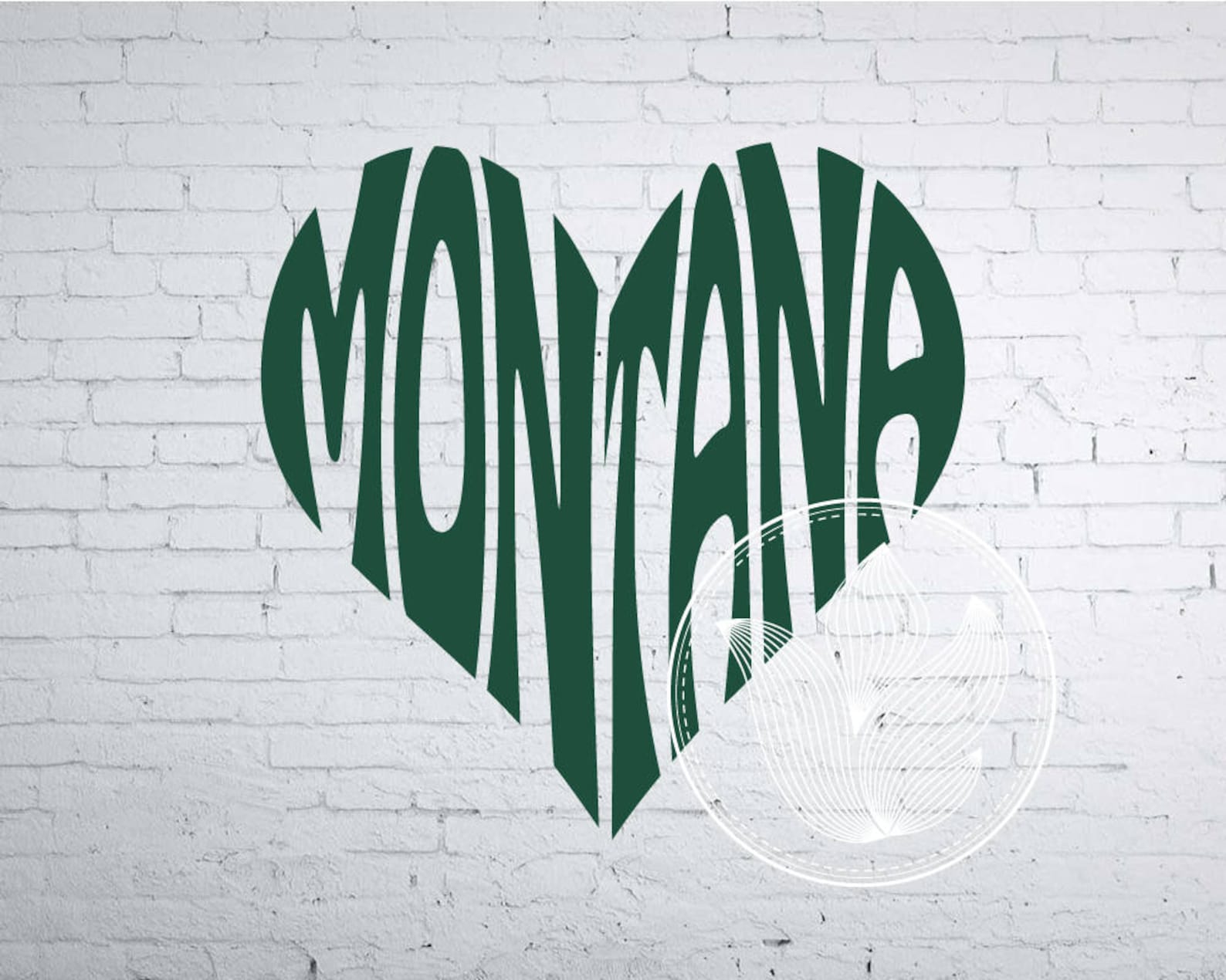 Montana Word Art Svg Dxf Eps Png Jpg Tshirt Typography Etsy
