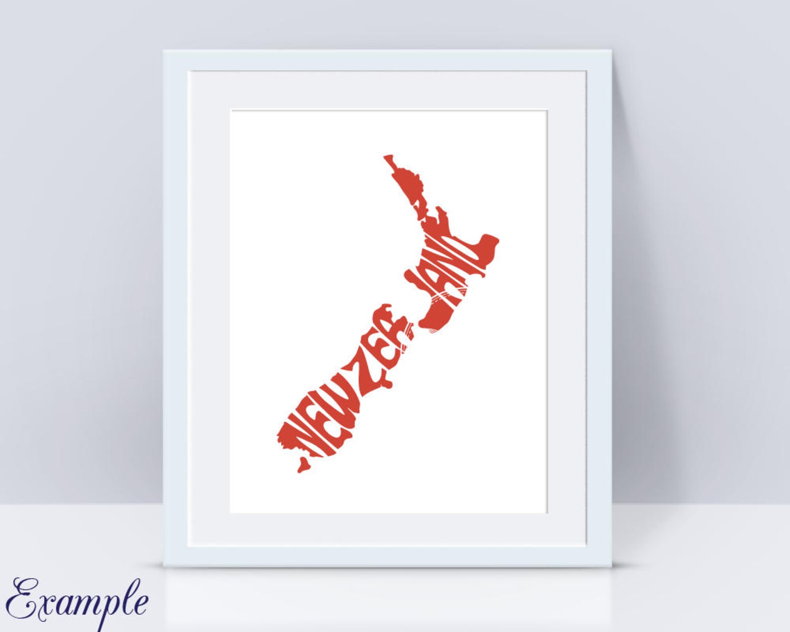 New Zealand Word Art Svg Dxf Eps Png Jpg Tshirt Typography Etsy