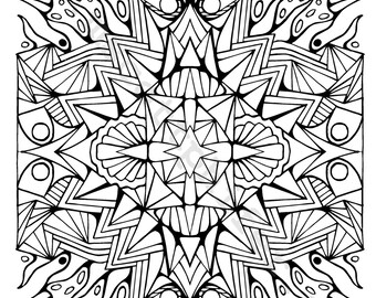coloring page (This Way and That)