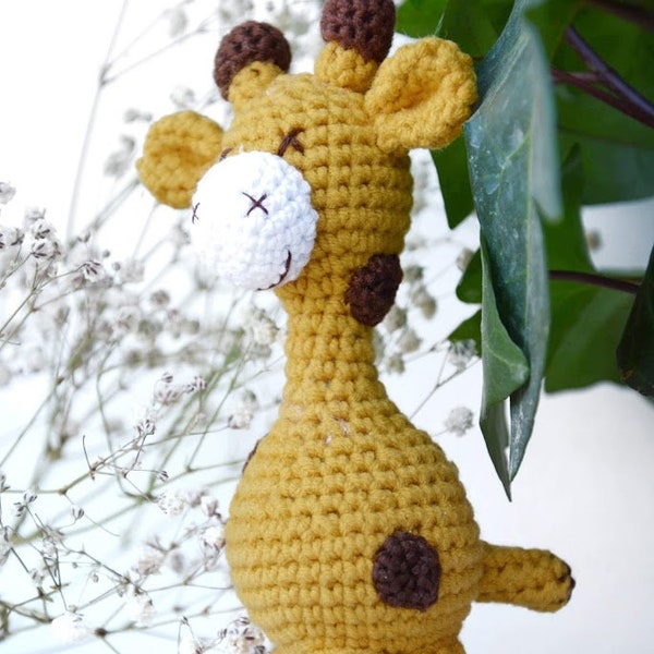 Girafe en crochet