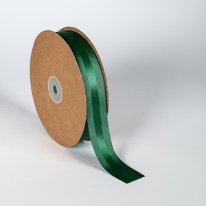Satinbänder Grosgrain Mint Olivgrün Grün Gouri Taufe Hochzeit 25mm 50m Weihnachten Neujahr Luxus Geschenke Paket Lieferungen