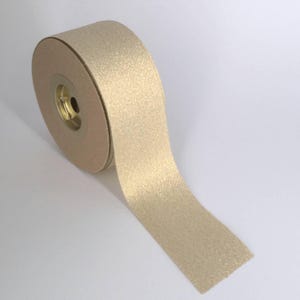 Fitas de fio metálico dourado marfim Gouri Batismo Casamento 38 mm 20 m Natal Ano Novo presentes de luxo pacote suprimentos
