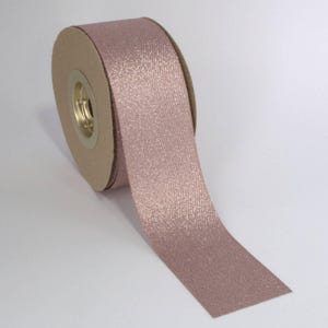Fitas metálicas de fio branco prateado antigo malva Gouri Batismo Casamento 38 mm 20 m Natal Ano Novo presentes de luxo pacote suprimentos
