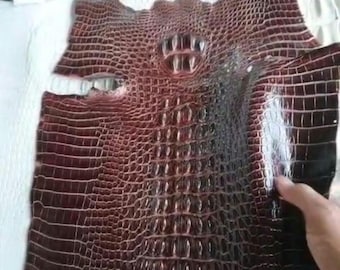 Luxury Alligator Hide – Authentic Exotic Leather for Designer Bags, Wallets, Boots & Fashion Crafting