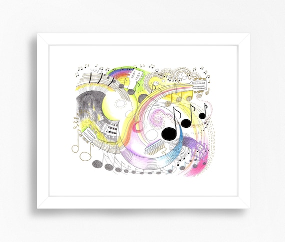 Music Art Print - 