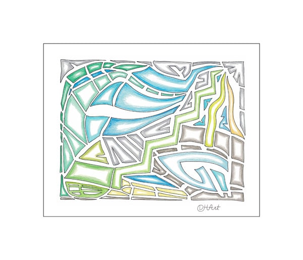 Line Design Colorgin Apge Coloring Page: Line Design - Etsy