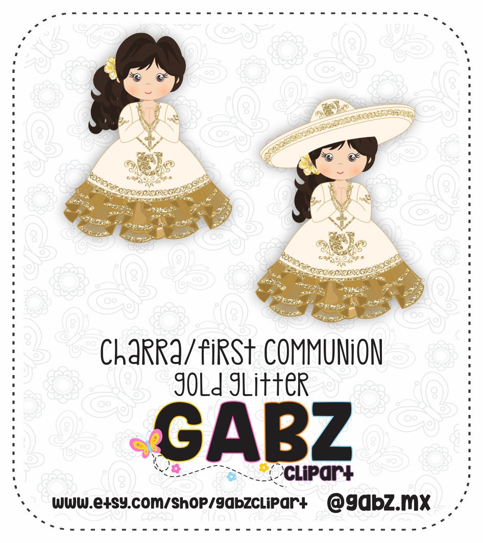 Charra, Primera Comunión, Clipart, Mexicano, Fiesta, Viva Mexico