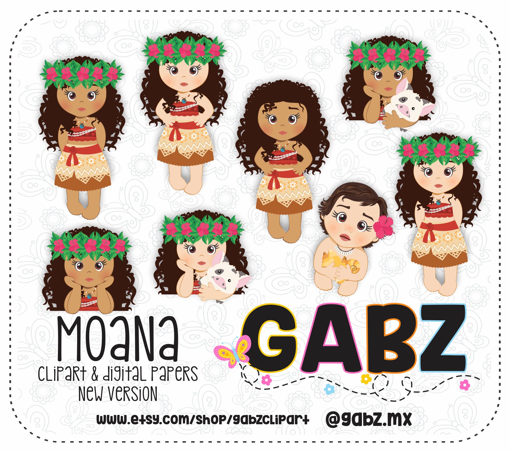 moana ページ Moana New Version, Clipart, Digital Paper, Banner, Frames